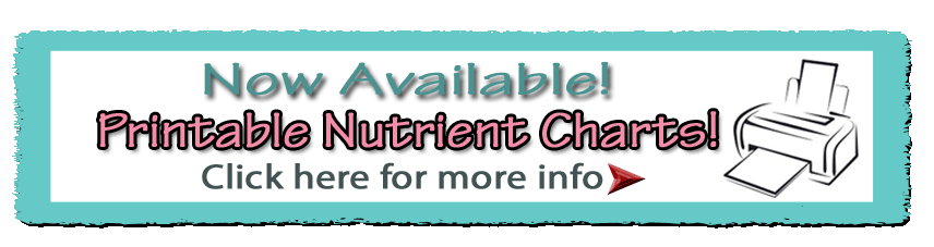 Vegetable Nutrient Chart | Vitamins + minerals in common vegetables